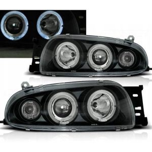 Angel Eyes koplamp units Black geschikt voor Ford Fiesta MK4