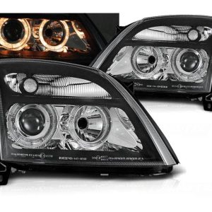 Angel-Eyes-koplampen-Black-Opel-Vectra-C
