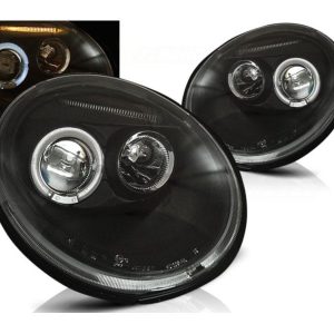 LED Dagrijverlichting koplampen Black geschikt voor VW New Beetle