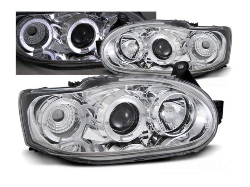 Angel-Eyes-koplampen-Chrome-Ford-Escort-MK7