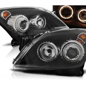 Angel Eyes koplamp units Black geschikt voor Opel Astra H