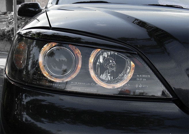 Angel Eyes koplamp units Black geschikt voor Opel Astra G - Afbeelding 3