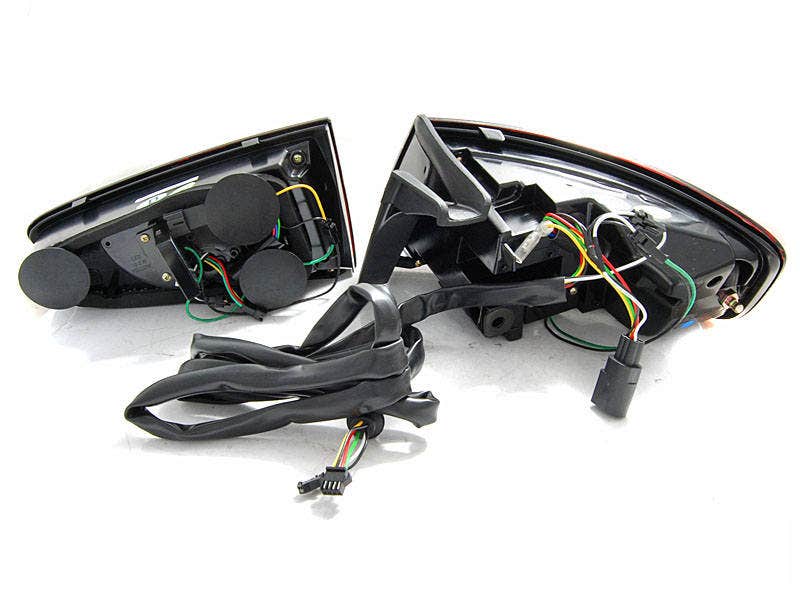 Audi A4 B8 Sedan LED achterlicht units, dynamisch knipperlicht Red White - Afbeelding 4