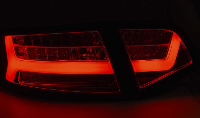 Audi A6 Sedan LED achterlicht units, dynamisch knipperlicht Black Smoke - Afbeelding 2