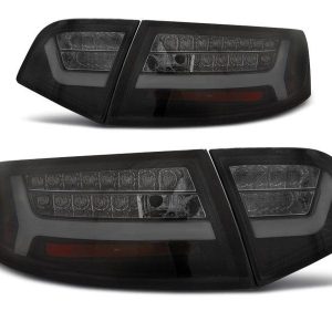 Audi A6 Sedan LED achterlicht units, dynamisch knipperlicht Black Smoke