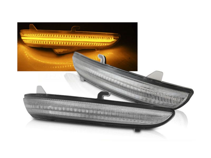 Dynamisch LED knipperlicht zijkant White geschikt voor Peugeot Citroen