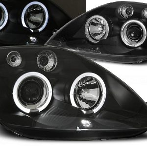 Angel Eyes Black koplamp units geschikt voor Ford Fiesta MK6