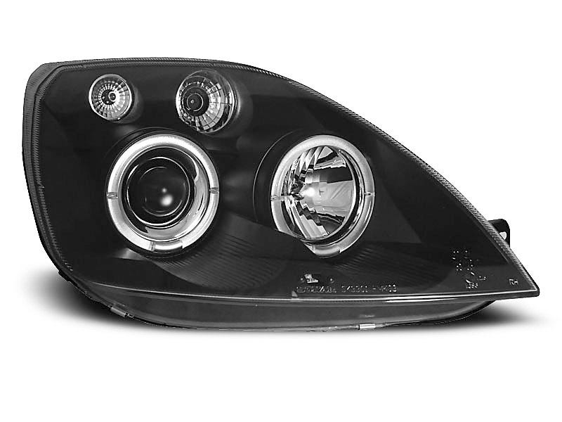 Angel Eyes Black koplamp units geschikt voor Ford Fiesta MK6 - Afbeelding 2
