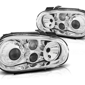 Chrome koplamp units geschikt voor VW Golf 4