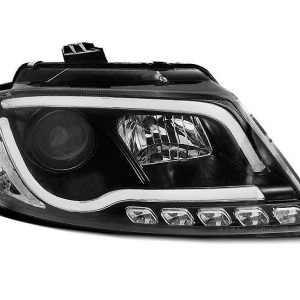 Audi A3 8P 2008-2012 Tube Black LED koplamp units
