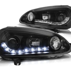 LED-Dagrijverlichting-koplampen-Black-VW-Golf-5