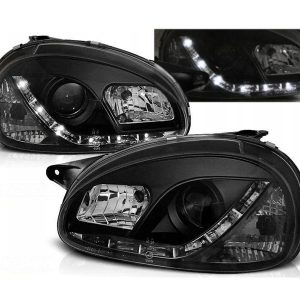 LED-DRL-koplampen-Daylight-Black-Opel-Corsa-B