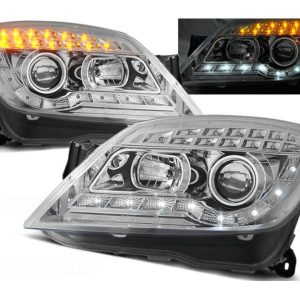 LED-DRL-koplampen-Daylight-Chrome-Opel-Astra-H
