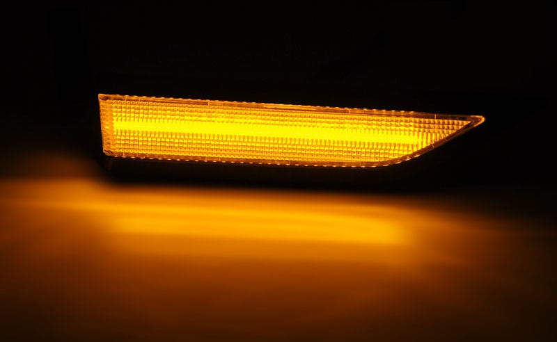 Dynamisch LED knipperlicht zijkant Black Smoke geschikt voor VW Caddy - Afbeelding 2