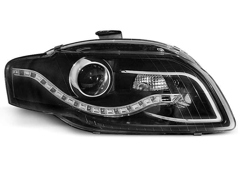 Audi A4 B7 04-08 Black DRL LED koplamp units
