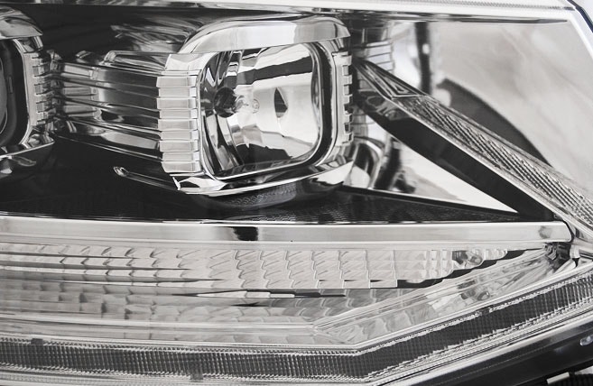 VW T6 Chrome edition LED DRL LED koplamp units - Afbeelding 2