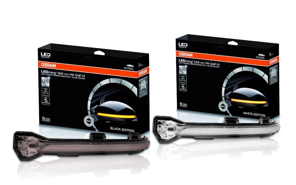 OSRAM LEDriving Dynamic Mirror Indicator Golf VII Touran II Black - Afbeelding 5