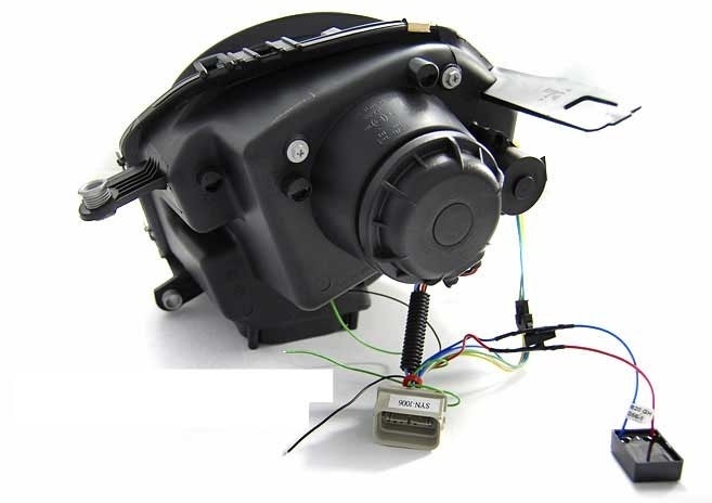 Mini 2006-2014 LED tube koplamp unit - Zwart - Afbeelding 4