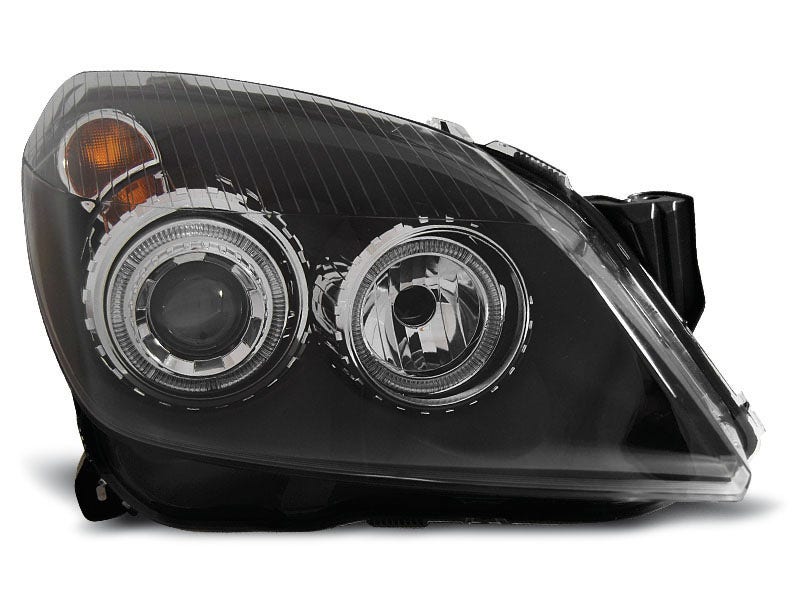 Angel Eyes koplamp units Black geschikt voor Opel Astra H - Afbeelding 3