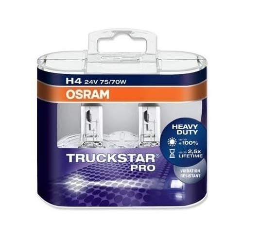 Osram 24 Volt Halogeen : Truck Star Pro H4 (64169 TSPHCB2)