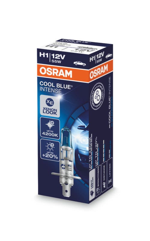 Osram Cool Blue Intense H1 64150CBI enkele lamp