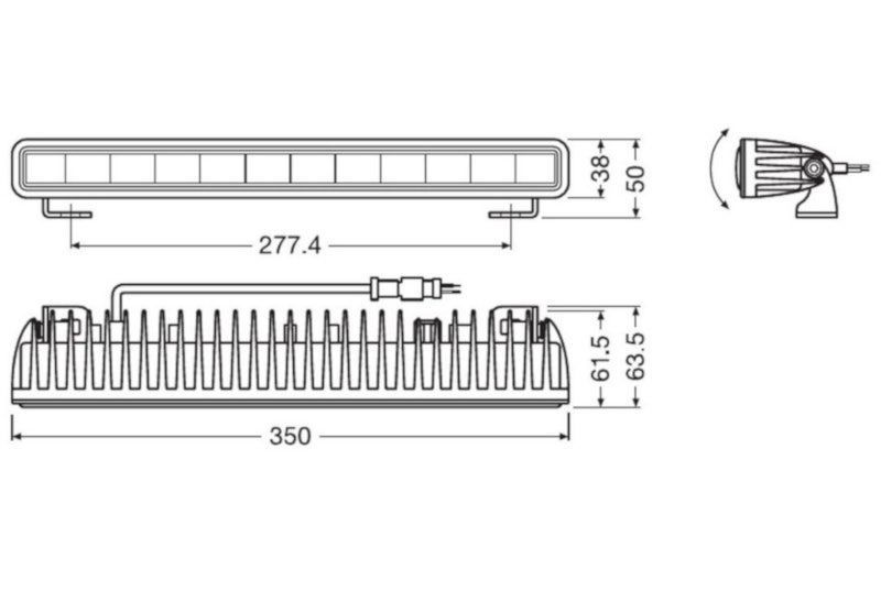 Osram LEDriving LED Lightbar SX300-SP LEDDL106-SP - Afbeelding 5