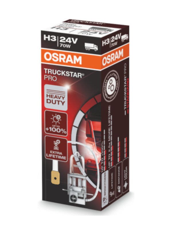 Osram Truckstar Pro H3 24v 70w 64156TSP FS1