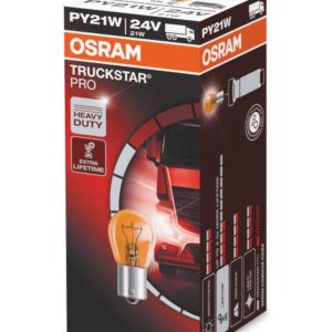 Osram Truckstar Pro PY21w-BAU15s 24v 7510TSP 10stuks