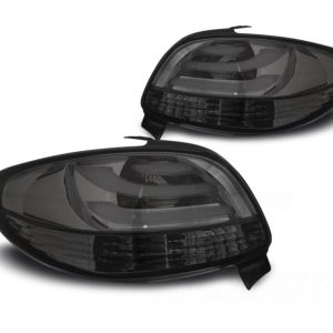 LED bar achterlicht units Smoke geschikt voor Peugeot 206