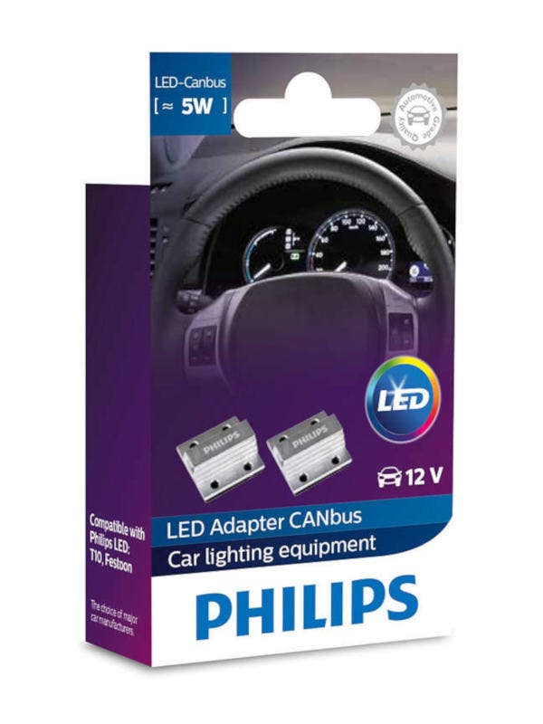 Philips 5 watt CANbus LED control unit x2 12956X2 2e kans - Afbeelding 3
