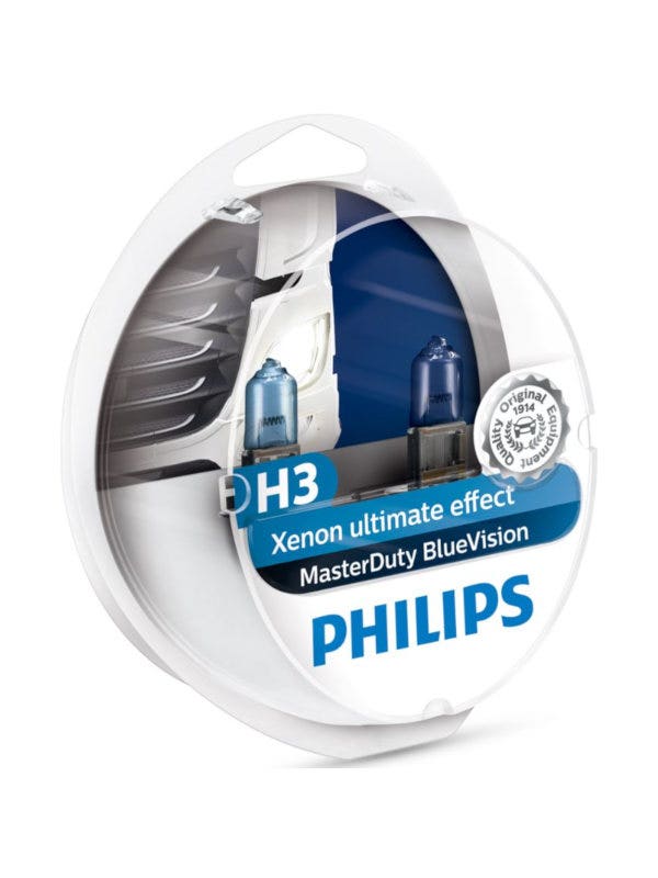 Philips MasterDuty BlueVision H3 24v 70w 13336MDBVS2