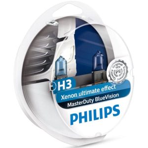 Philips MasterDuty BlueVision H3 24v 70w 13336MDBVS2 2e kans