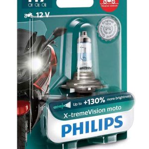 Philips X-tremeVision Moto H7 130% 12972XV+BW