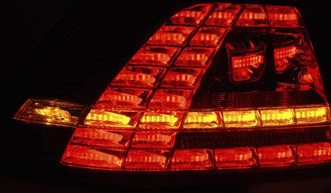 VW Golf 7 LED achterlicht units met dynamisch knipperlicht Red Smoke - Afbeelding 4