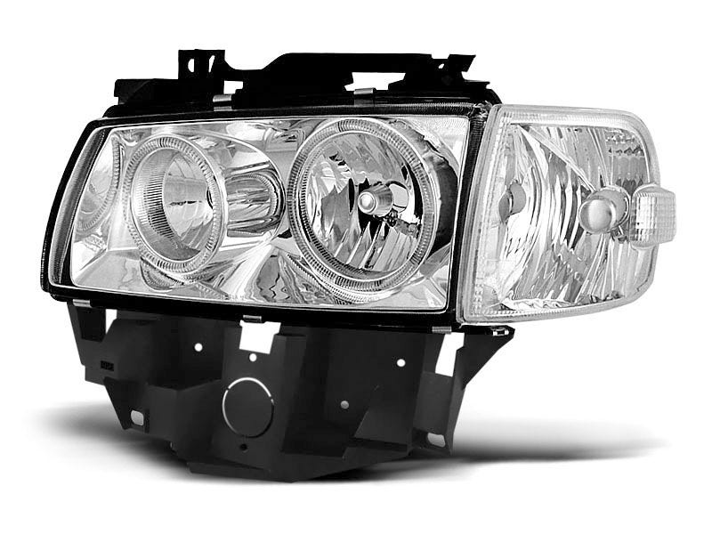 Angel Eyes koplamp Chrome geschikt voor VW T4 - Afbeelding 4