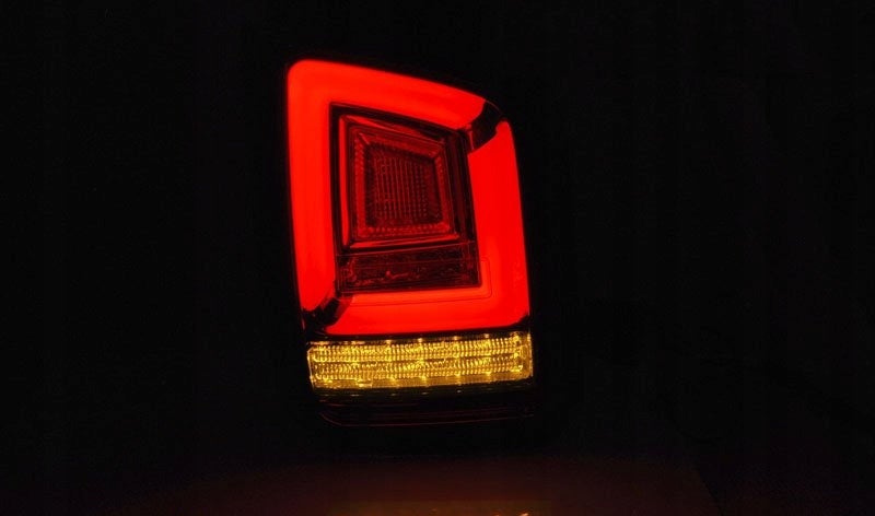 VW T5 LED achterlicht units met dynamisch knipperlicht Black - Afbeelding 2