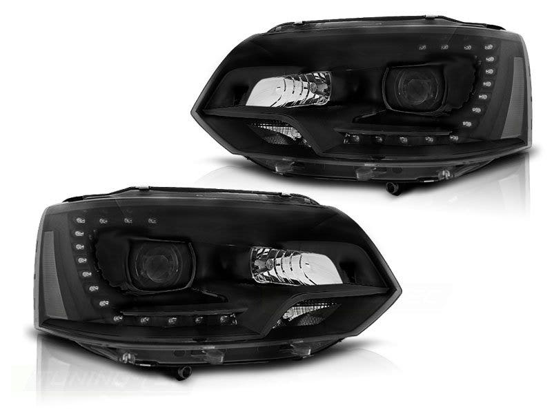 VW T5 LED Xenon Look koplamp units