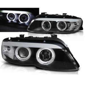 Xenon-koplampen-Black-CCFL-Angel-Eyes-BMW-X5