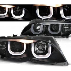 3D-Angel-Eyes-koplampen-Black-geschikt-voor-BMW-E46-ST