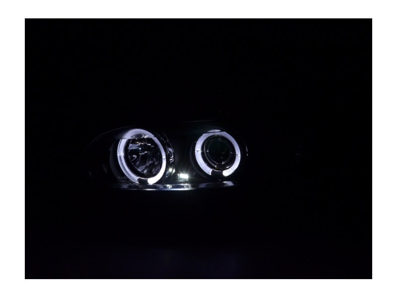 Angel-Eyes-koplampen-Black-geschikt-voor-Opel-Vectra-B