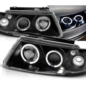 Angel-Eyes-koplampen-Black-geschikt-voor-VW-Passat-B5-3B