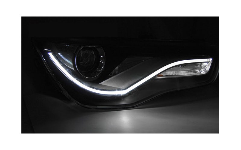 LED Koplampen Black geschikt voor Audi A1 10-14 - Afbeelding 4