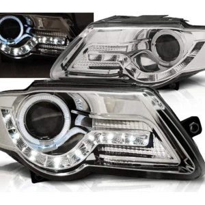 Daylight-Chrome-LED-DRL-geschikt-voor-VW-Passat-B6-3C