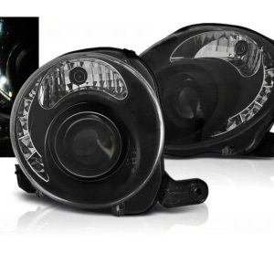 LED-koplampen-Black-geschikt-voor-Fiat-500