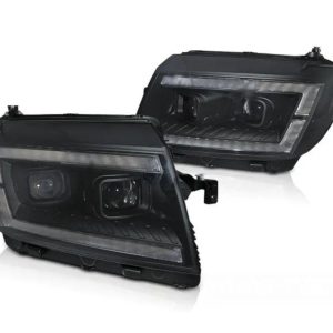 LEDtube-koplampen-LED-dynamisch-knipperlicht-Chrome-geschikt-voor-VW-Crafter