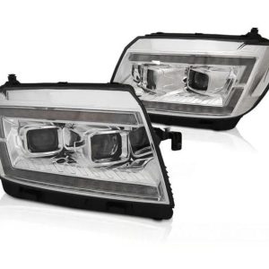 LEDtube-koplampen-LED-dynamisch-knipperlicht-Chrome-geschikt-voor-VW-Crafter