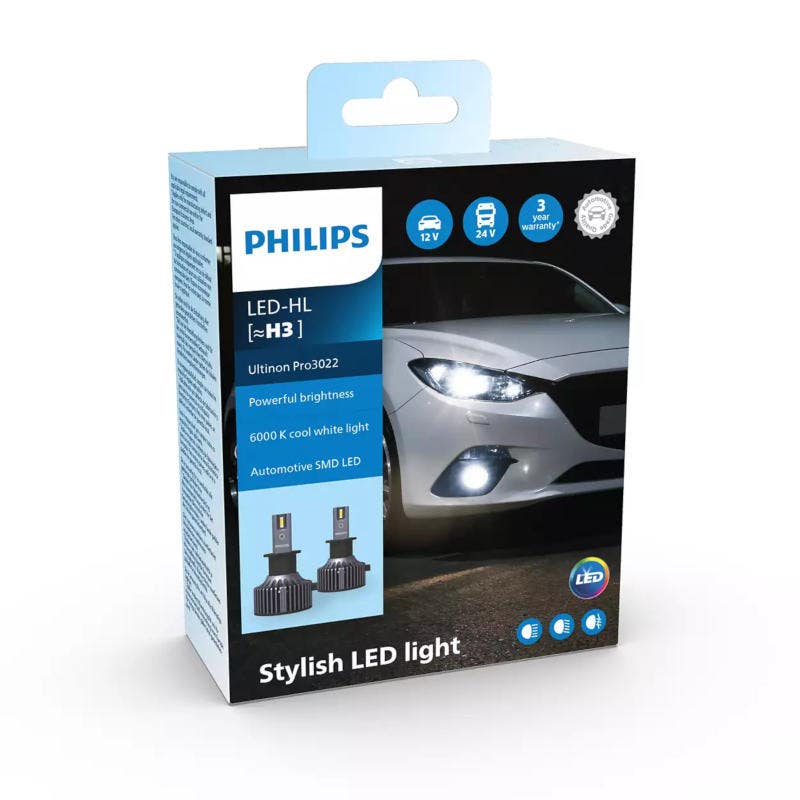Philips Ultinon Pro3022 LED-HL H1 set LUM11258U3022X2