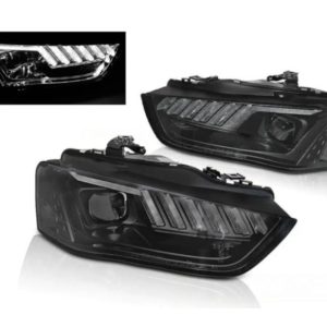 Xenon-koplampen-dynamisch-knipperlicht-Black-geschikt-voor-Audi-A4-B8