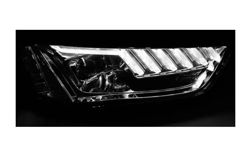 LED koplampen dynamisch knipperlicht Black geschikt voor Audi A4 B8 - Afbeelding 2