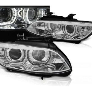 LED Angel Eyes Xenon koplampen AFS Black geschiktvoor BMW E92/E93